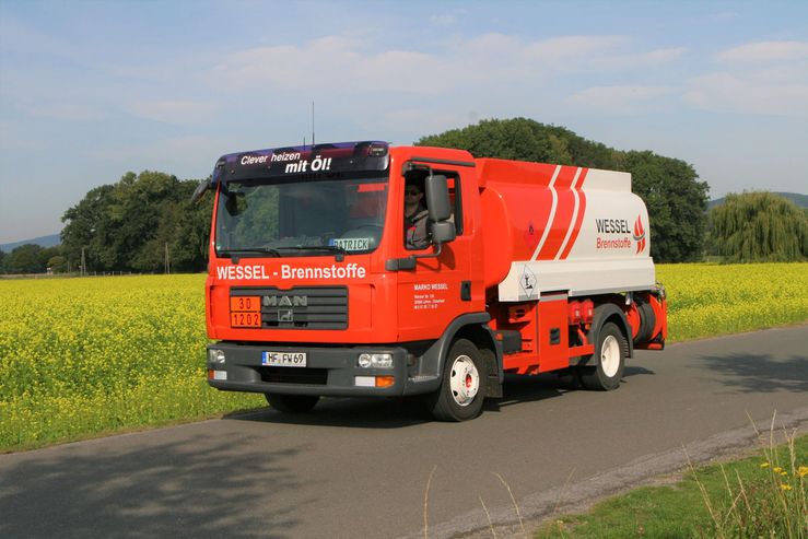 LKW von Wessel Brennstoffe